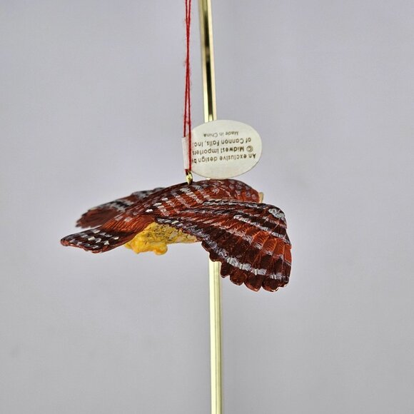 Vintage Midwest Importers Brown Owl Ornament Endangered Species - Picture 7 of 10